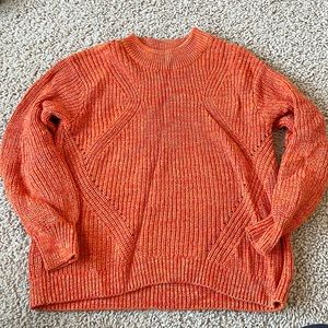 Orange sweater